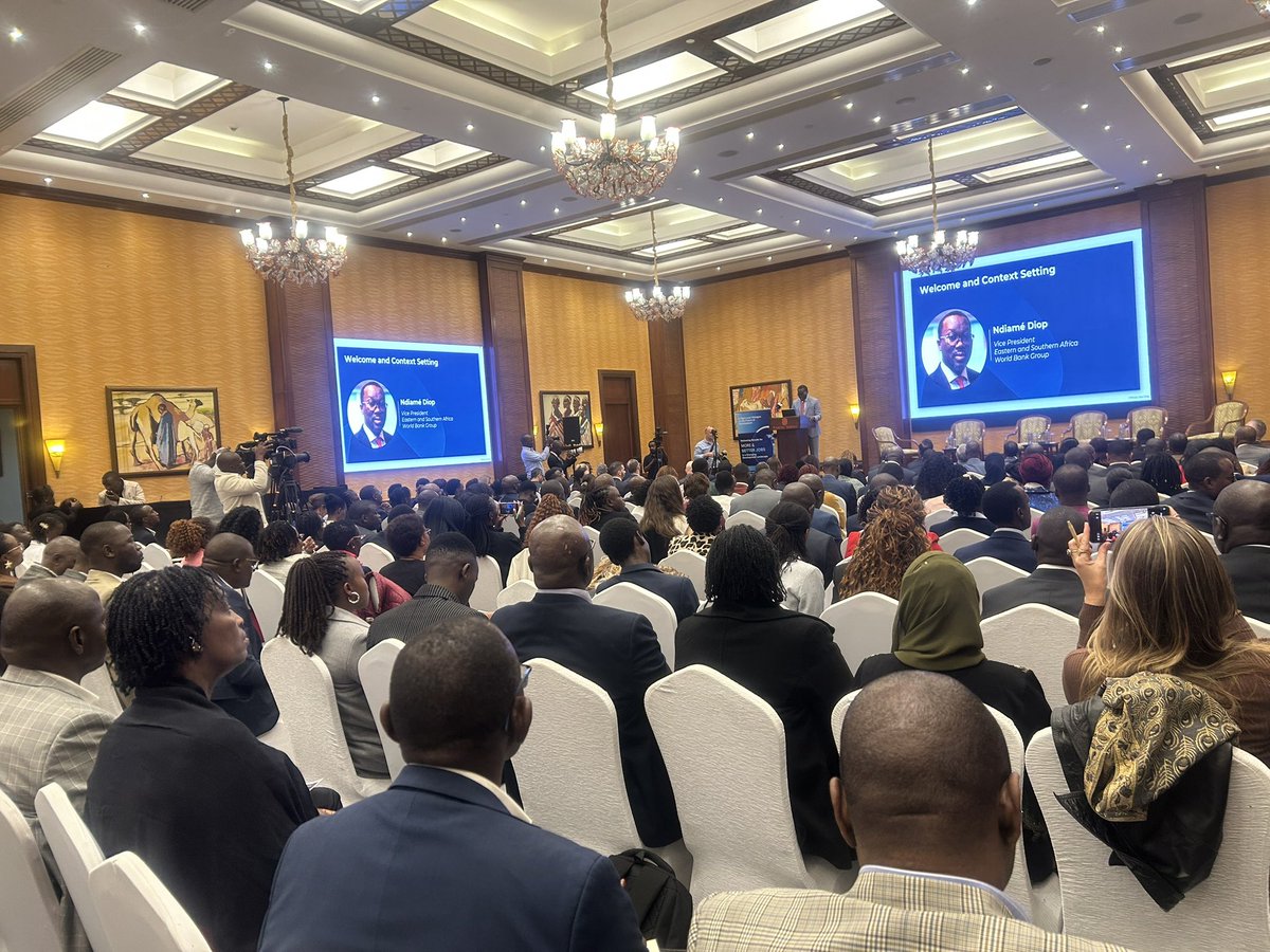 IFCAfrica's tweet photo. How do governments &amp; development partners deliver real results, including better jobs, when resources are stretched and the global context is shifting? That is the question driving today's High-Level Dialogue on the Future of Development.  
🔴Tune in now. 
https://t.co/psudKQxbiV https://t.co/fFaroR4l32