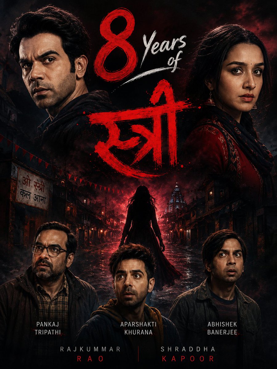 ShuklaOmshree's tweet photo. 8 years of stree ...
@ShraddhaKapoor @Aparshakti @RajkummarRao @Tripathi1Pankaj @amarkaushik
@jiostudios #8yearsofstree #stree #shraddhakapoor https://t.co/sf4EVZXcYM