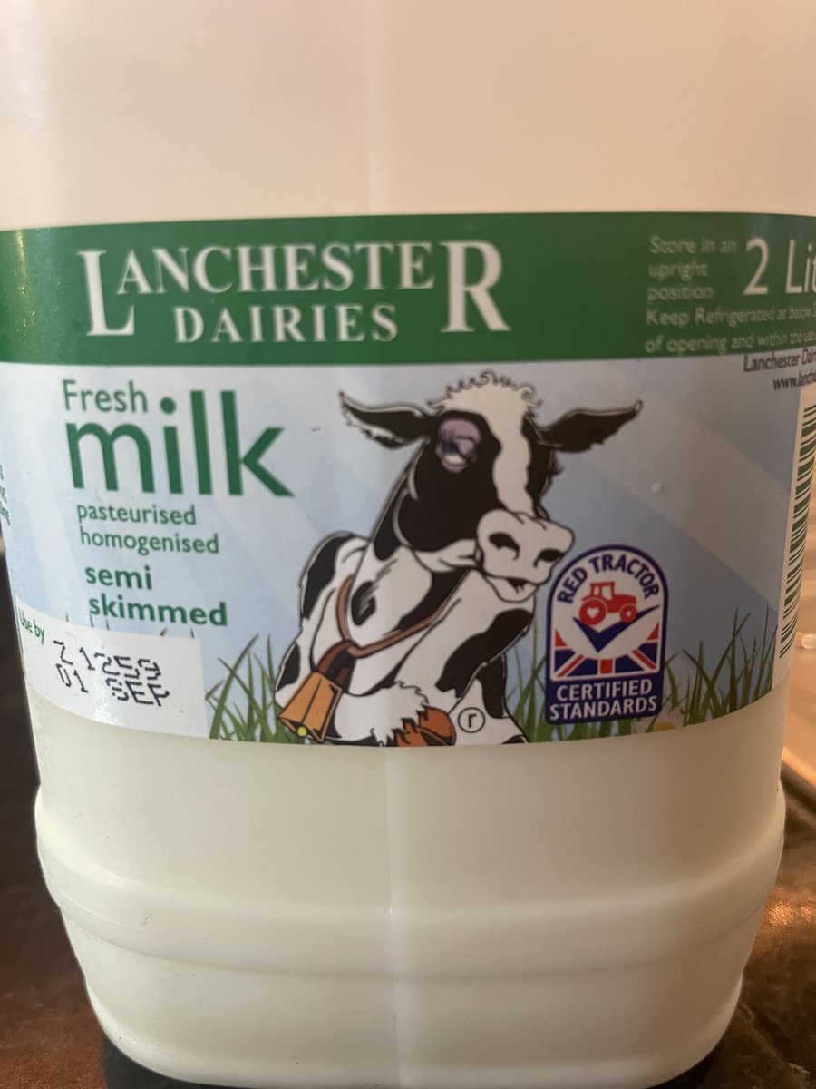 Russellinbushes's tweet photo. Drinking the sexy cow milk https://t.co/CyDRfQN4PL