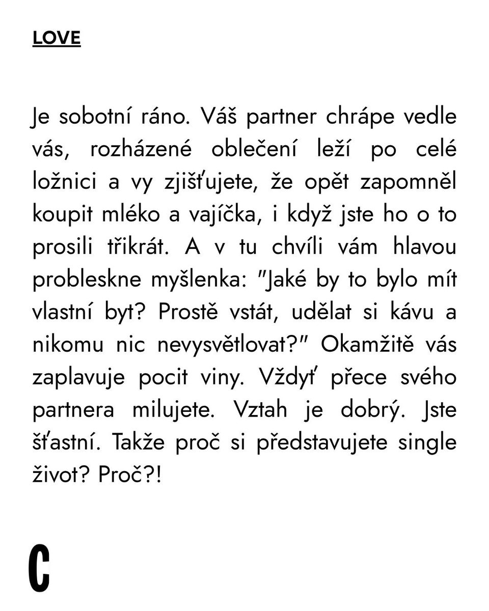 EvelynAispuro's tweet photo. Někteří sní o tom být single, jiní o vztahu. Člověk si prostě nevybere… https://t.co/QlmAbf8SET