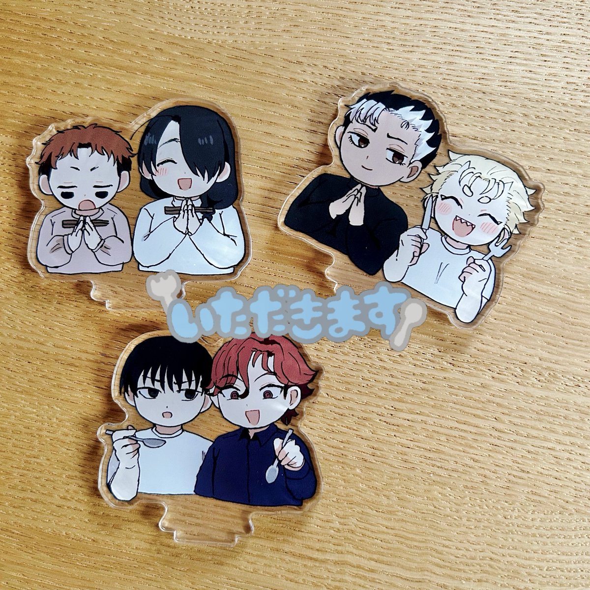 Momo_369m's tweet photo. いただきますアクスタ届いた！サイズは約7センチくらいです！ https://t.co/1t2EmnY8gW
