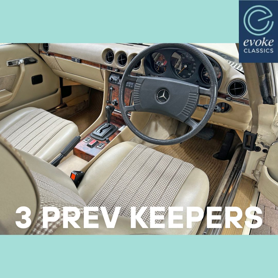 EvokeClassics's tweet photo. ENDING TODAY AT 5:15PM
1978 Mercedes Benz 450 SLC
https://t.co/QsugHHzUDM
Attractive Ivory + Beige colour combination
In current long-term ownership since 1994
Advisory free MOT until August 2027
Approx. 60k miles from new
Just 3 former keepers
#Merc450SLC #MercSLC #ClassicMerc https://t.co/I29gPlXO4w