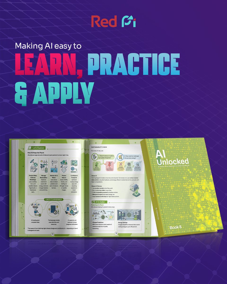 redpiclub's tweet photo. AI Unlocked takes students beyond theory with structured practice and hands-on projects that turn knowledge into real-world skills.

Call us at +44 7404 179007 | +92 333 2643580 or visit https://t.co/HatxySiMoq https://t.co/FJug1qFGJE