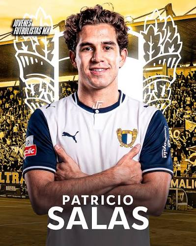 RRFichajes's tweet photo. 🚨🇲🇽 ¡OTRO MEXICANO A EUROPA!

Patricio “Pato” Salas dejará al Club América para jugar en Portugal con el FC Famalicão.

📝 Préstamo por 1 temporada
💰 Opción de compra al final de la 2026/27
El delantero de 22 años buscará en Europa los minutos que perdió en Coapa. https://t.co/CQYGPMaT5d