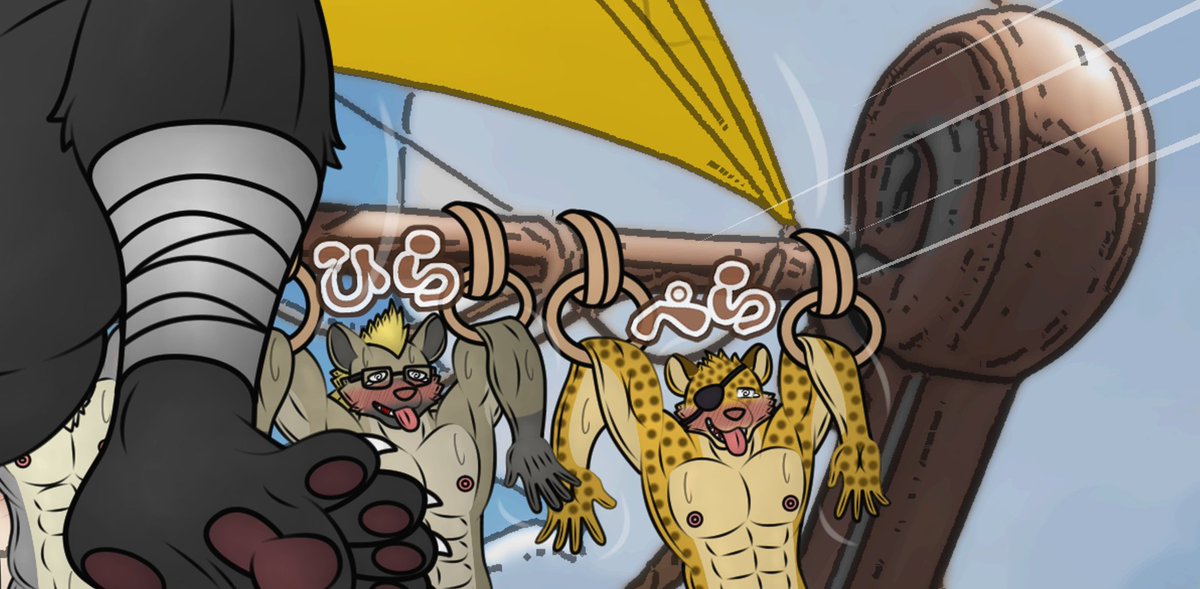HadouHi69's tweet photo. #XWorld #OWTR #ABCL #ABDR #Housamo #LiveaHero #AssassinsCreed #Crossover #Housamo10th #TF #Flattening #Farting #Pissing #Kemoryona #Bara #Butt #Cock #Furry
Here is a sample version of "ABNORMAL☆PIRATES☆FLAG," the exclusive release for August for all subscription supporters! https://t.co/kmGb9hD0lt