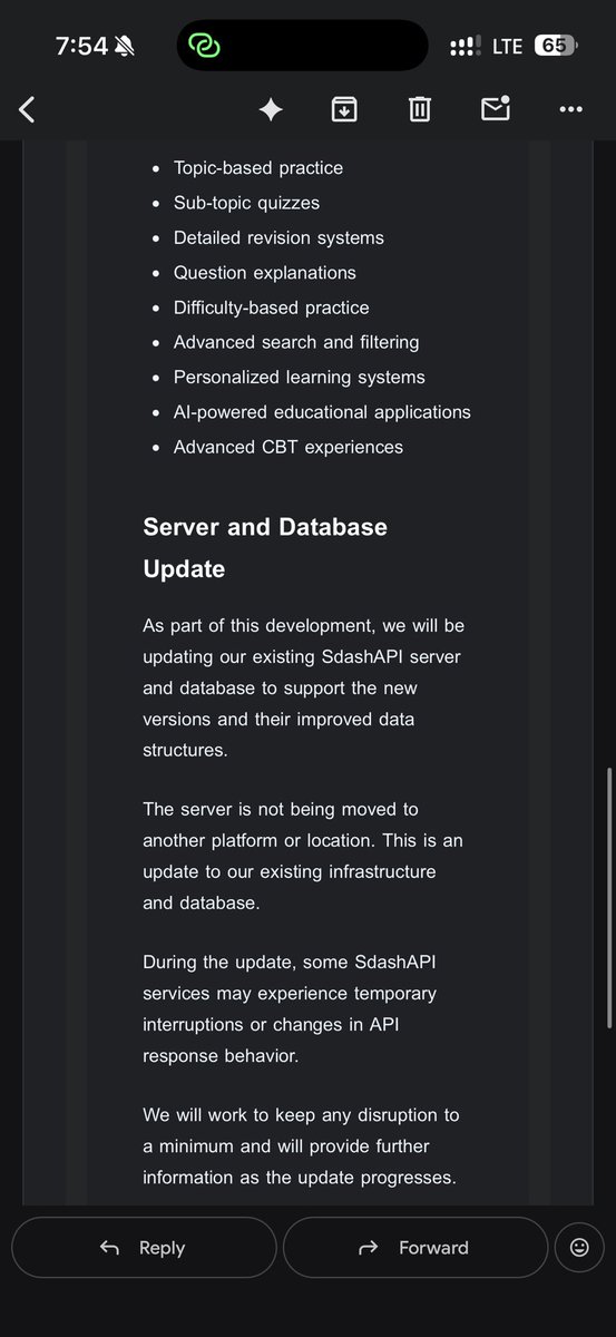 titledone's tweet photo. SdashAPI Update

We’re upgrading our server &amp; database infrastructure to power V1, V2, V3 &amp; V4.

Better performance.
More structured exam data.
Stronger APIs.

We’re just getting started. 

SdashAPI⁠ https://t.co/BavgTRejaV