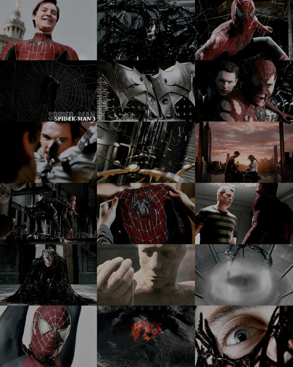 solangel2325's tweet photo. Spider-Man 3 isn’t the trilogy’s best, but it’s still a good watch. Revisiting these films has been special. More Marvel movies are coming, plus the Blade trilogy during spooky month. https://t.co/fYW5cwyAXq