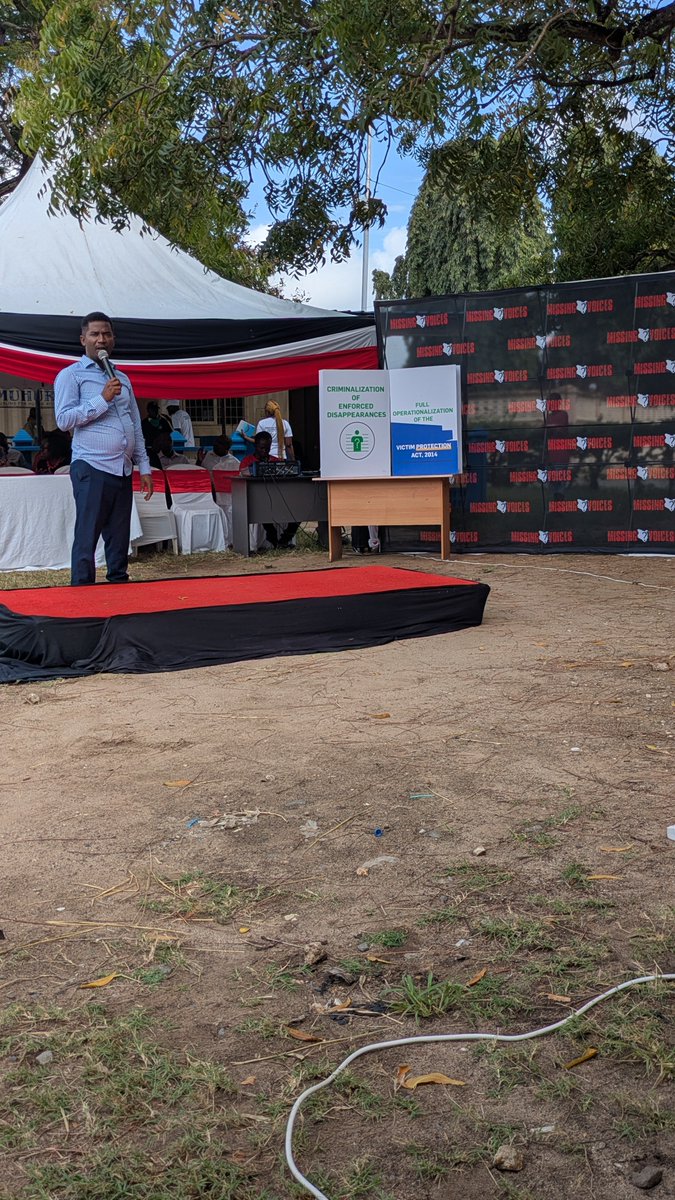 KwaHaki's tweet photo. Today together with the @MissingVoicesKE , we are launching a campaign to end enforced disappearances in Kenya. No more enforced dissapearence. We demand justice, accountability, truth and legislation that criminalizes enforced disappearance.

#EndEnforcedDisappearances https://t.co/1nCvJBLmr5
