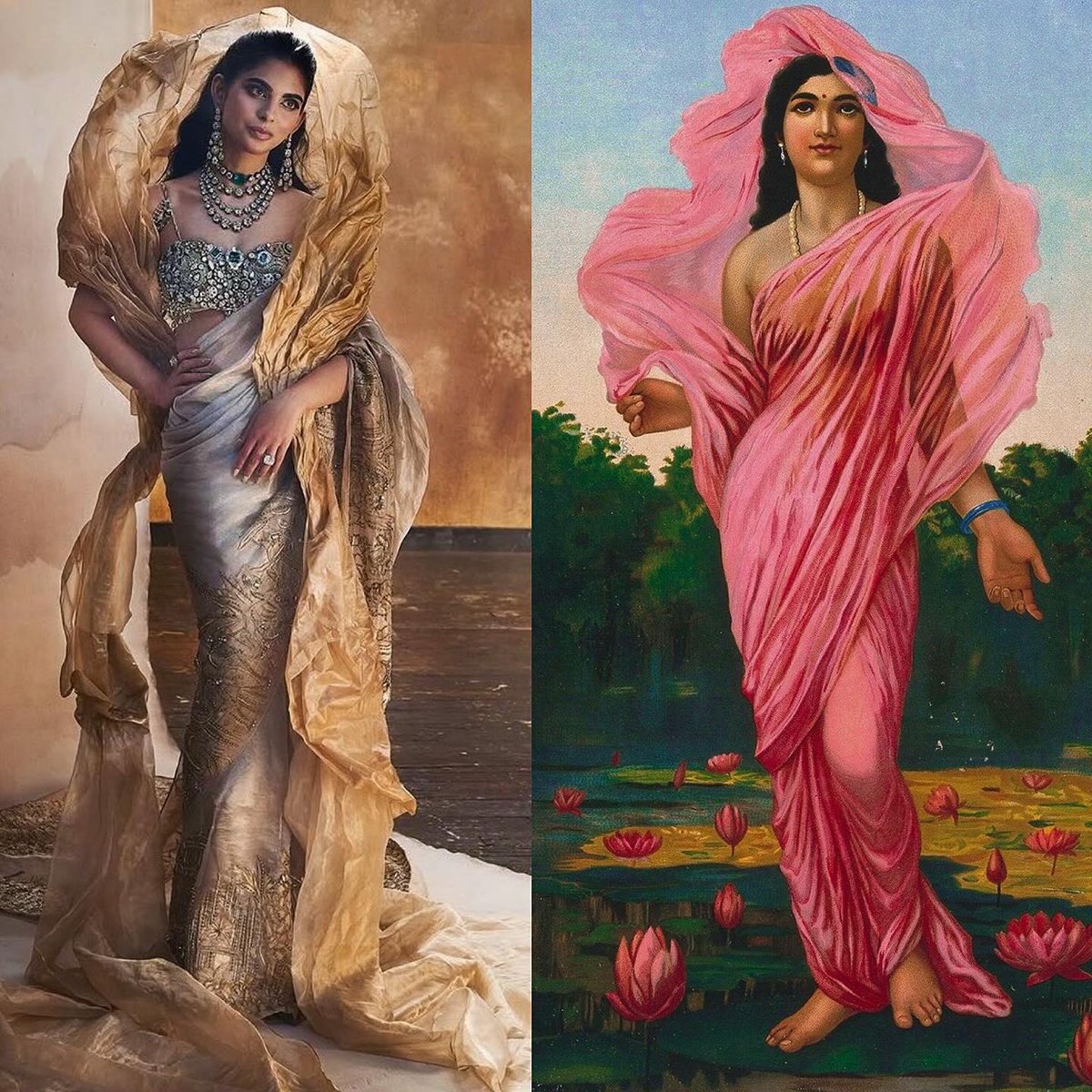 alan_rramos's tweet photo. Celebrity art references for their 2026 Met Gala looks. Which look is your favorite? https://t.co/Y6Ts9PikH9