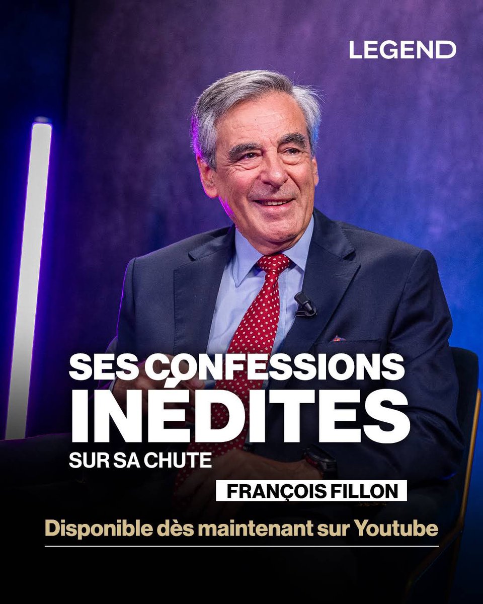 Guigz75116's tweet photo. François Fillon dénonce, chez Guillaume Pley, sur Legend. Et il a raison de le faire.

Neuf ans de silence, Légion d’honneur suspendue, condamnation définitive, et il choisit quand même le format le plus long, face caméra, deux heures, pas un communiqué feutré.

Les moments clefs de l’interview : 

« Cette affaire m’a coûté l’élection. Sans ça, Macron n’aurait pas été élu. »

Les « gens lâches » ? Ceux de sa propre famille politique qui pratiquaient la même chose et qui ont fait les vierges outragées dès le premier article du Canard.

Les costumes : il assume. « J’aurais dû les renvoyer. » Combien l’auraient fait ?

Il nie l’emploi fictif, admet seulement n’avoir pas coupé le système une fois à Matignon, et s’excuse d’abord auprès de sa femme. Pas auprès des éditorialistes.

Justice à géométrie variable, calendrier de campagne explosé, « cabinets noirs » : « Qui a tiré le premier, je ne le saurai jamais. »

Poutine l’invitait à la chasse et au ski. Il a décliné. Macron, lui, allait « expliquer » à Poutine ce qu’il devait faire. On a vu le résultat.

Macron « intelligent, libéral, plutôt à droite » ? « Je me suis trompé. » Il a « accéléré la chute du pays ». En 2017 Fillon appelle à voter pour lui contre Le Pen. Aujourd’hui, il ne le ferait plus. Ça s’appelle un bilan.

Immigration mal régulée, islamisme, colère qui monte « comme une marmite », « pente de décadence ». Il hésite encore à dire « guerre civile » mais de moins en moins.

Ceux qui le vomissent encore en 2026 préfèrent un pays à genoux plutôt qu’un homme qui dit tout haut ce qu’ils ont organisé tout bas.

Deux heures sur Legend. 

Non pas pour se racheter mais pour nommer les lâches, le bilan et la pente. 

Le reste n’est que tapage de ceux qui ont gagné en 2017 et perdu le pays depuis.