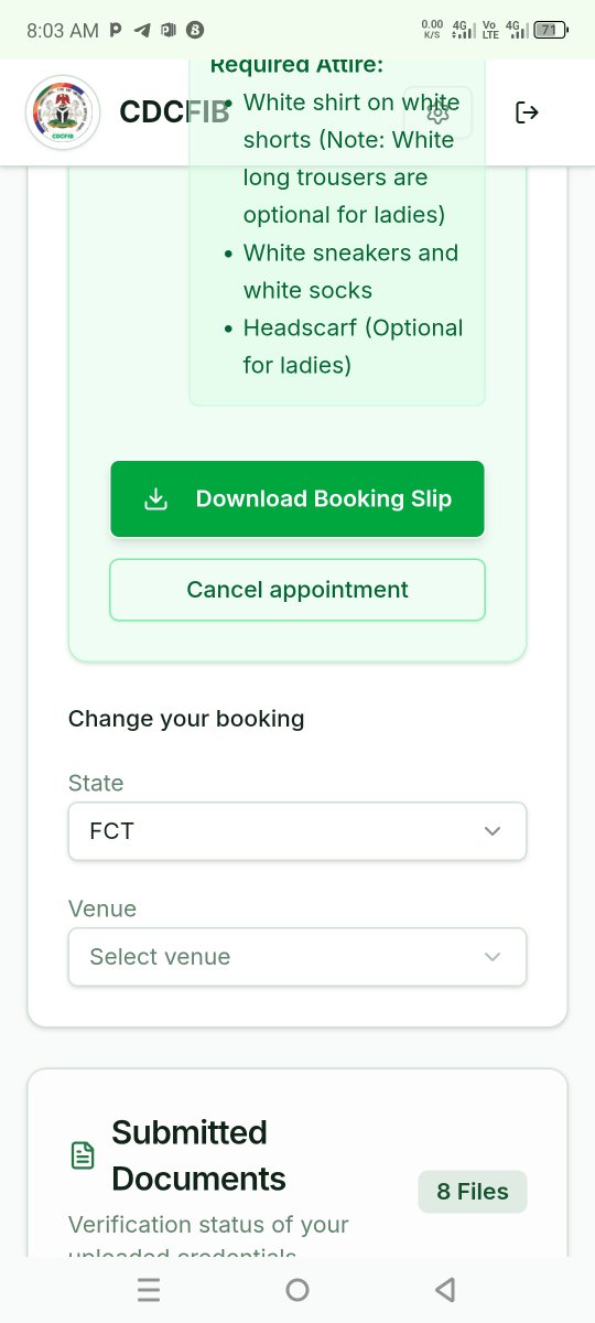 Teerex2050's tweet photo. @yarondoctor @12Maikeffi Okay
Should I click on cancel appointment first? Look at my screenshot https://t.co/kwFwrlPuq0
