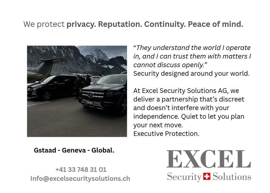 Excel_Sec_Sol's tweet photo. 🛡️Our solutions, advisory &amp; protection are delivered discreetly while ensuring our clients’ peace of mind.

◆Executive &amp; Close Protection
◆Family Office Security
◆Security Advisory &amp; Crisis Preparedness

DM for a private consultation.

#UHNW #FamilyOffices #CorporateSecurity https://t.co/Ig3CJSxYb6