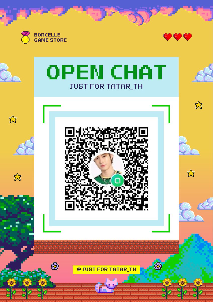 JustForTatar_th's tweet photo. บ้าน 𝙅𝙪𝙨𝙩 𝙛𝙤𝙧 𝙩𝙖𝙩𝙖𝙧_𝙏𝙃  มี OPEN CHAT แล้วนะคะ ✨💫

พี่สาวเเฟนคลับคนไหนโดนน้องตก สามารถสเเกนเข้าบ้านได้เลยคะ เพื่อไม่ให้พลาดข่าวสารเเละตารางงานอัปเดตเกี่ยวน้องตาต้าร์ เข้ามาพูดคุยเเลกเปลี่ยนโมเมนต์กันเยอะๆน๊า🩵🎮

— #ProjectAlphaNewClan
#KaveeratKR  @KaveeratKR .✦ https://t.co/Buk4q20Luv