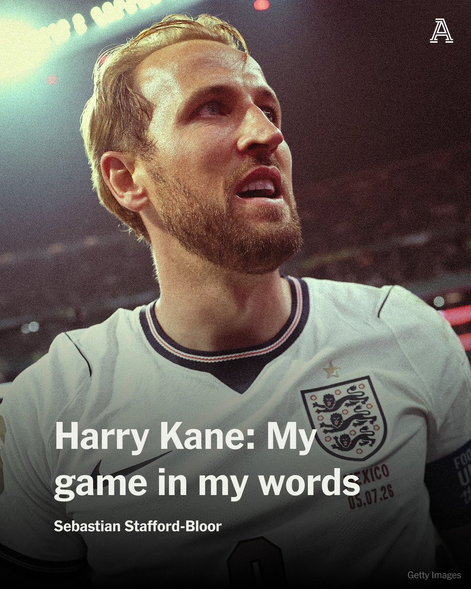 TheAthleticFC's tweet photo. Harry Kane scored 73 goals for club and country last season.

But not only is he a heavyweight goalscorer, he is also the creative, physical and emotional heart of a Bayern Munich side that won a domestic double and will again contend to become European champions.

In the summer, he led England to the World Cup semi-finals, too.

The England captain and Ballon d’Or contender analyses clips with @SebSB to show The Athletic what football looks like through his eyes...

This is @HKane, My Game in My Words.

🔗 https://t.co/zVGNY7fnVh