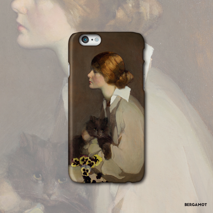 Bergamotcase's tweet photo. 명화 케이스 821 Norah Neilson Gray - Young Woman with Cat 노라 닐슨 그레이 소녀와 고양이 팬지꽃

베이지색 가디건을 입은채 고양이를 안고있는 갈색 머리 소녀

Z플립7 Z폴드7 (글라스범퍼, 하드, 에폭시) 
아이폰17 / 에어 / 프로맥스 / e (젤하드, 맥세이프 젤하드, 하드, 터프, 카드) https://t.co/VE7w1smRU1