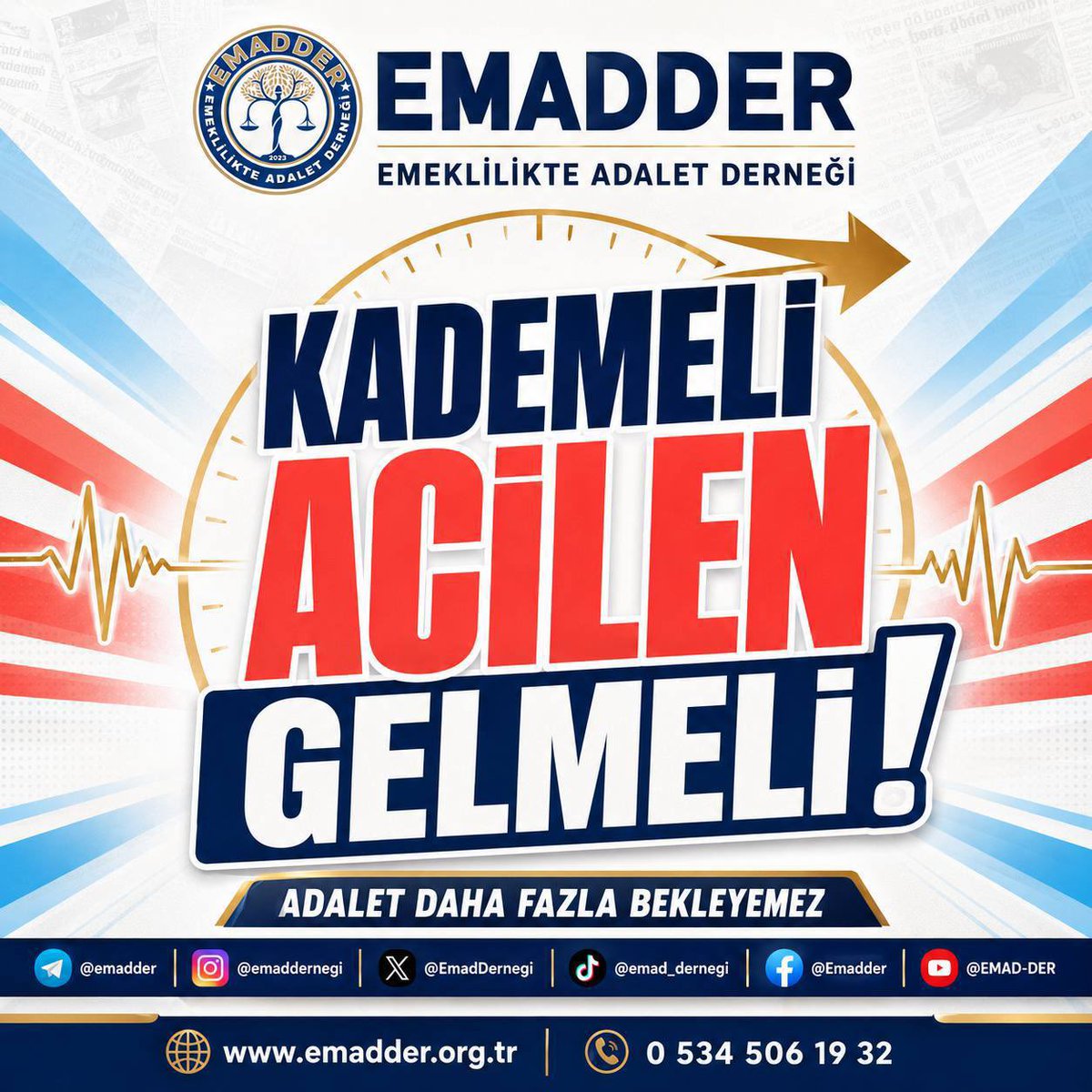 TubiEmad's tweet photo. Bu bir Adaletsizlik ❗️
Bu bir Hukuksuzluk ❗️
Bu bir Haksızlık ❗️
Bu bir Vicdansızlık ❗️

Bu vebal çok ağır…

1 güne 17/20 yıl kabul edilemez ❗️❗️❗️

@EmadDernegi
KademeGündemde
#TekÇözümKademe https://t.co/87mSyGzzw5
