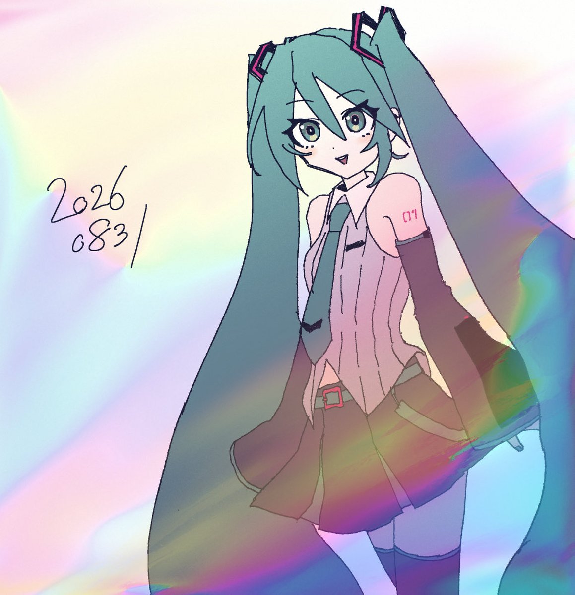 on10cha's tweet photo. ミク！ https://t.co/QtuaCzDPKV