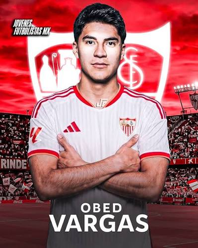 RRFichajes's tweet photo. 🚨🇲🇽 ¡OBED VARGAS, CERCA DEL SEVILLA!

El Sevilla avanza en las negociaciones con el Atlético de Madrid para conseguir la cesión del mediocampista mexicano.

🔴⚪️ La operación sería por una temporada, sin opción de compra. https://t.co/0hmsNnBDKf