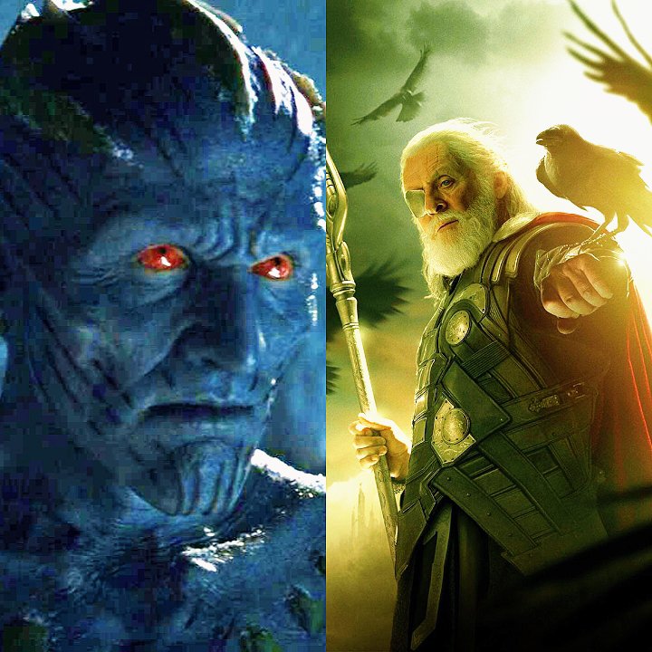 Mikky_Metax's tweet photo. Considering how Thanos may have waited until Odin passed, how strong was laufey to take one of Odin’s eyes? https://t.co/wKd4n79p4Q