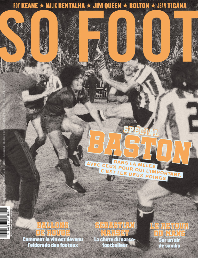 sofoot's tweet photo. La baston dans le foot est-elle en voie de disparition ?

Le VAR, l’obsession des instances pour un football “propre” et des coachs qui ne jurent plus que par le jeu au sol font petit à petit disparaitre les mauvais gestes et les méchants des terrains. Une bonne nouvelle ? Pas forcément.

On en parle dans le nouveau numéro de SO FOOT, en kiosque dès le 3 septembre.