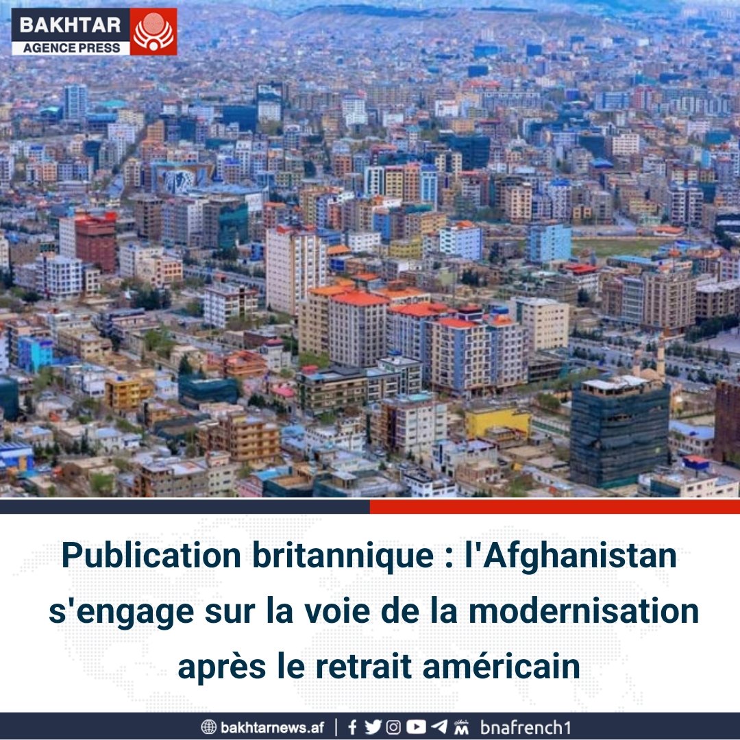 bnafrench1's tweet photo. Après la fin de l'occupation et le retrait des forces américaines, l'Afghanistan, tout en préservant ses valeurs religieuses et culturelles, s'engage sur la voie d'une utilisation accrue des technologies modernes, du développement économique et de la reconstruction. https://t.co/Ni91dwm7P2