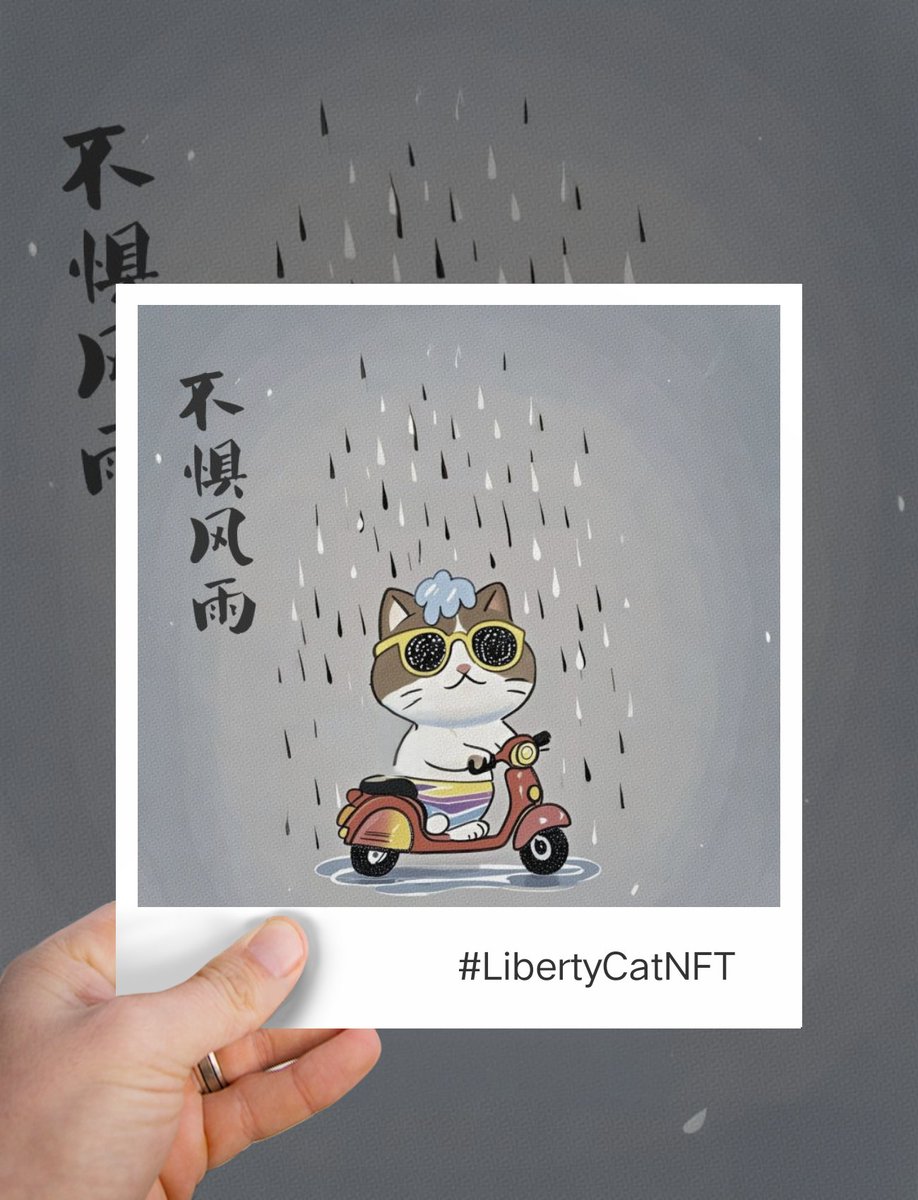 lin4133's tweet photo. 最清晰的脚印,踩在最泥泞的路上。#LibertyCatNFT #LibertyCats #Web3 #NFT #ARGAME https://t.co/l6RpsZsecA
