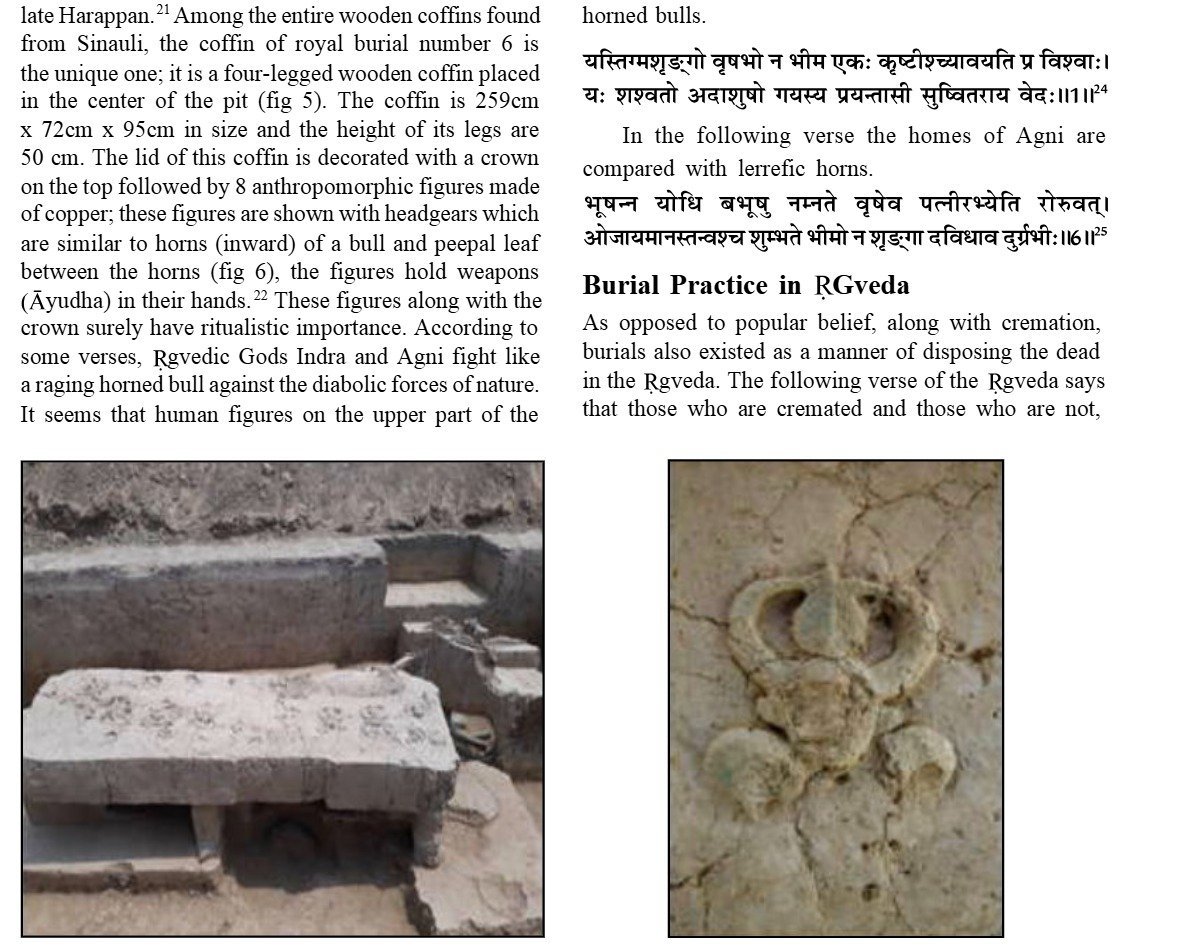 ShauryaCGhoshal's tweet photo. Sinauli burials and artefacts aligning with precise Vedic descriptions. Particularly the wheels, which represent that radiating Sun. https://t.co/LkS8lPaS2n