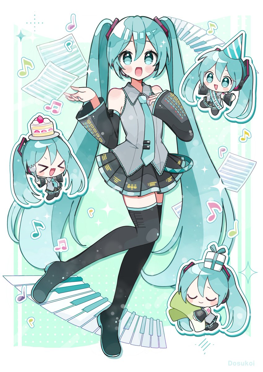 nagihoko's tweet photo. おめでとう🍰🤍
#初音ミク誕生祭2026
#初音ミク生誕祭 https://t.co/VdVPFt40q9
