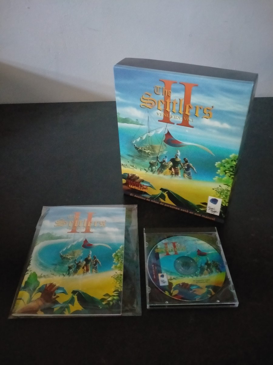 pcgamearchive's tweet photo. The Settlers II convirtió algo tan poco épico como una carretera en una cuestión de supervivencia económica. Una ruta mal planteada podía atascar todo tu imperio. ¿También acababais reconstruyendo media colonia por un cuello de botella? #pcgamearchive #TheSettlersII #bigbox https://t.co/f3b1vUwwRU