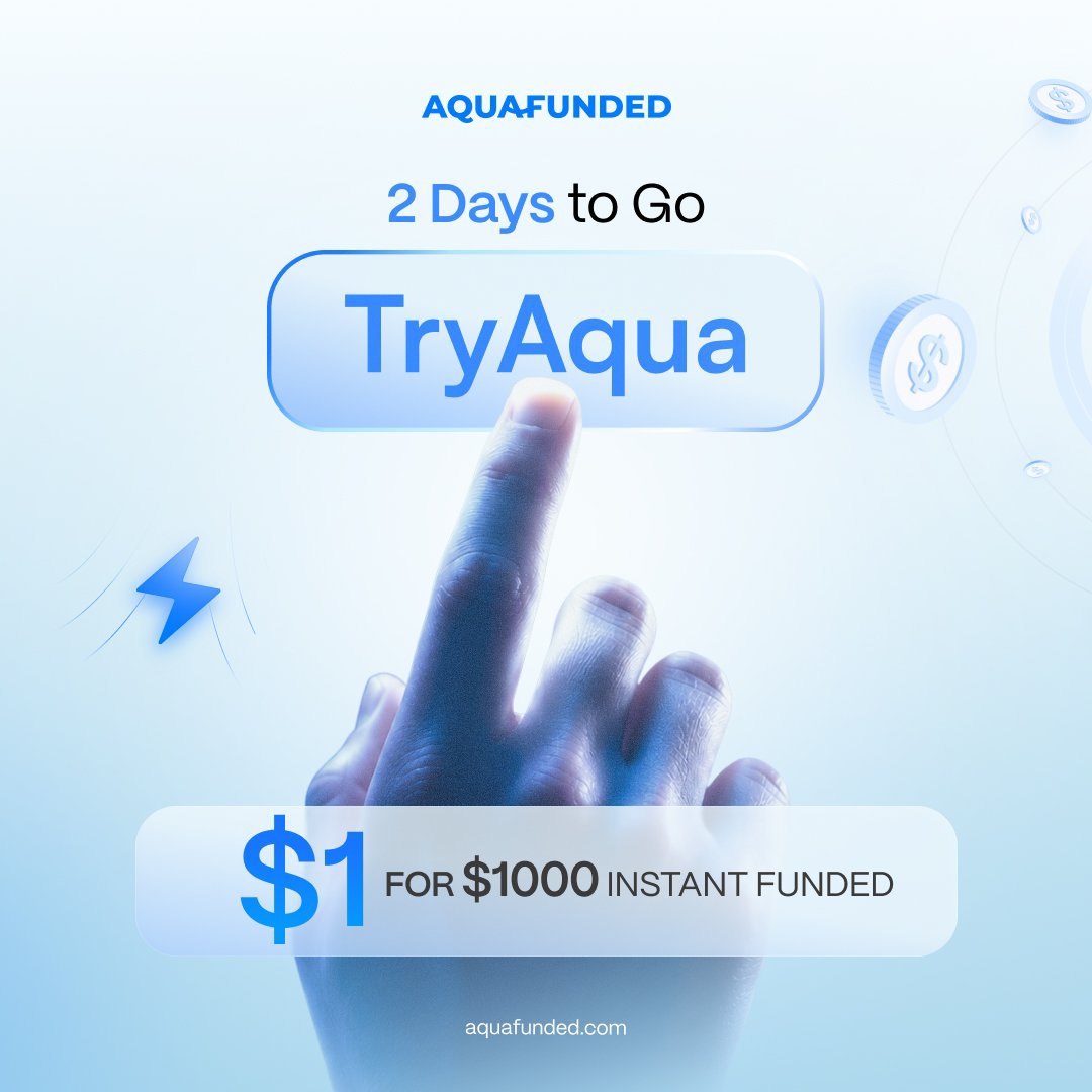 FxChoudhary's tweet photo. 🚨 5 FREE FUNDED ACCOUNTS.

Still trading without a funded account? 👀

We’re giving away 5 FREE AquaFunded Instant Accounts. 🎁

Think you deserve one?

Like &amp; rt and follow ✅ 
Tell us why in the replies. Make your case. 👇

⏰ Winners announced in 48 hours.
@AquaFunded https://t.co/V0H4emOkt2