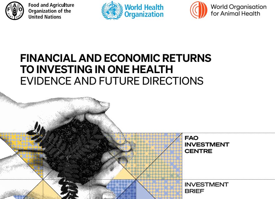 PRANgob's tweet photo. 🌍 Un nuevo informe de @FAO, @WHO y @WOAH destaca que las acciones #OneHealth ayudan a preservar la eficacia de los antibióticos, prevenir infecciones y reducir los costes asociados a la #resistenciaAntibióticos
📄 Más información:https://t.co/4C0YVy7oPP https://t.co/cfI2cH6wuh