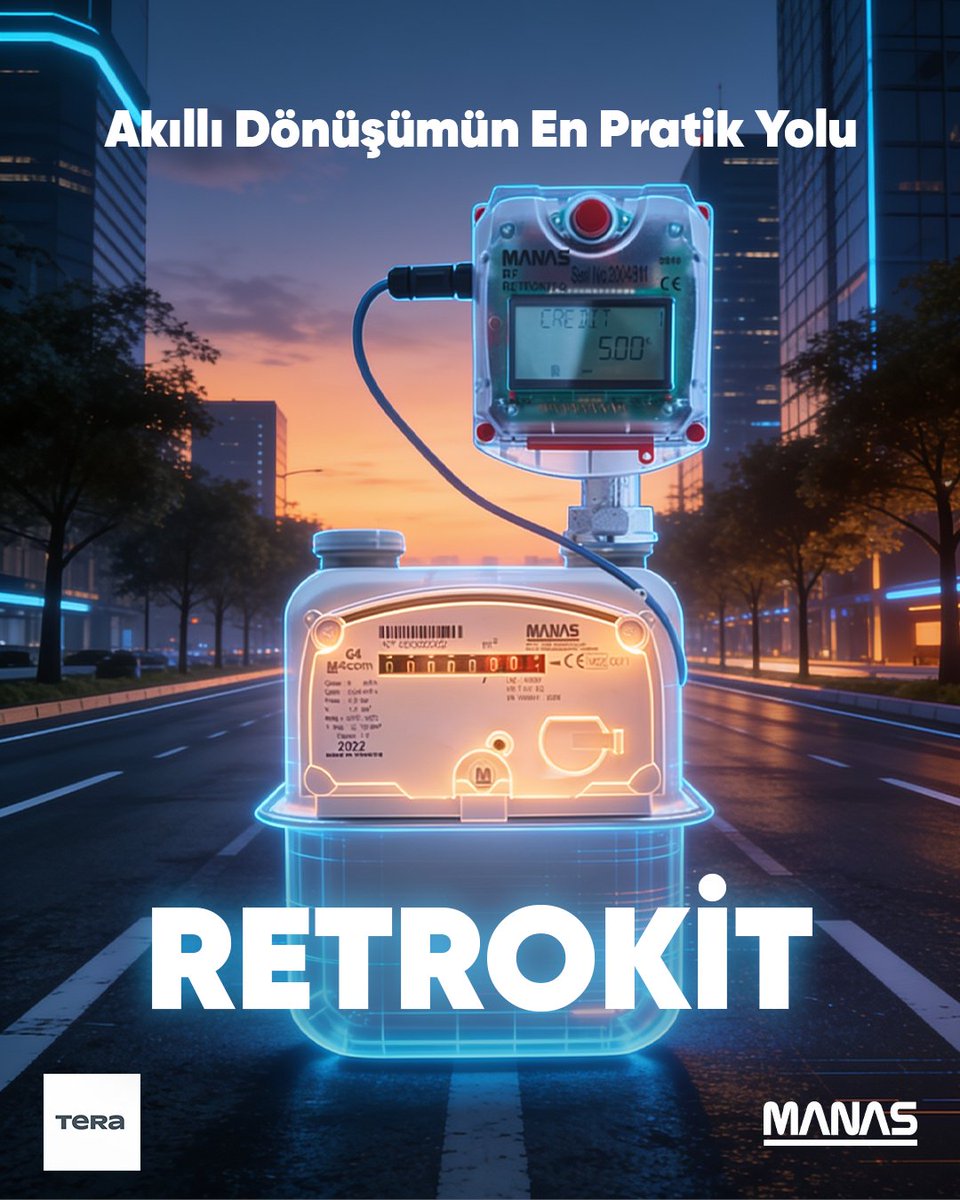 manas_teknoloji's tweet photo. Retrokit çözümlerimiz ile mevcut sayaçlarınızı değiştirmeden akıllı sistemlere entegre ediyor, akıllı dönüşümün en pratik ve verimli yolunu sunuyoruz! 💡🔄
#ManasTeknoloji #Retrokit #AkıllıSayaç #AkıllıDönüşüm #EnerjiYönetimi https://t.co/rBQESlbgM9