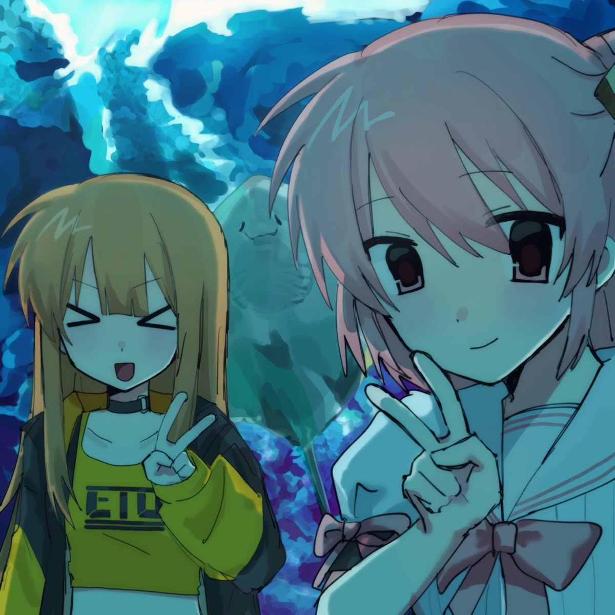 d3lzsv's tweet photo. 水族館🐠 #ぴちあーと https://t.co/R6zmLrTxxz