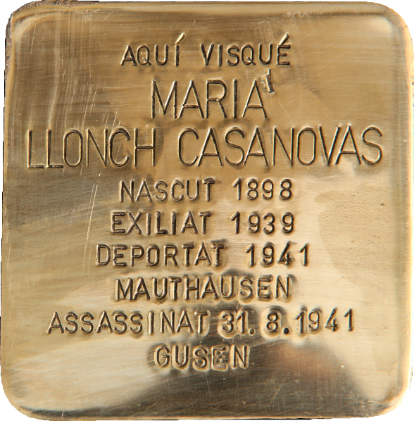 IStolpersteine's tweet photo. #OTD hace 85 años fue asesinado en el campo de concentración de Gusen

MARIÀ LLONCH CASANOVAS
🔻 #deportado

En la puerta de la casa en vivió, en su ciudad natal, Sabadell, un 🟨 #Stolpersteine le recuerda.

"Una piedra, un nombre, una persona"

#RememberGusen https://t.co/abgljKqFzF