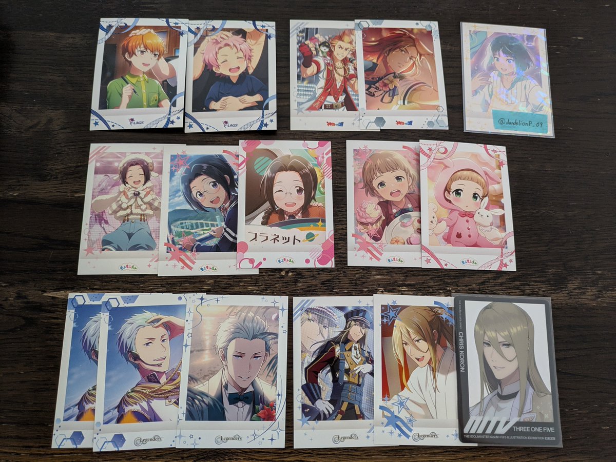 dandelionP_09's tweet photo. ↓続き
【SideM交換】

《出》
ぱしゃこれ箔押し：3弾秀・4弾キリオ・6弾鋭心
その他画像参照(ツリー元もあります)

《求》
ツリー元参照

同種交換、弾違いも可です。
11thday1現地＞郵送　での交換希望です。

よろしくお願い致します。 https://t.co/boD8gNOeBL