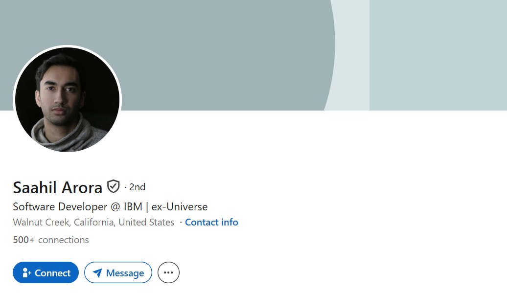 rdygg_dota2's tweet photo. From TI to IT, a successful career change? 👀 

TI5 winner 🇺🇸 Universe appears on LinkedIn as a Software Developer at IBM where he seems to be working on "AI-powered tools" 💻 https://t.co/Ywyi1MG7Cc