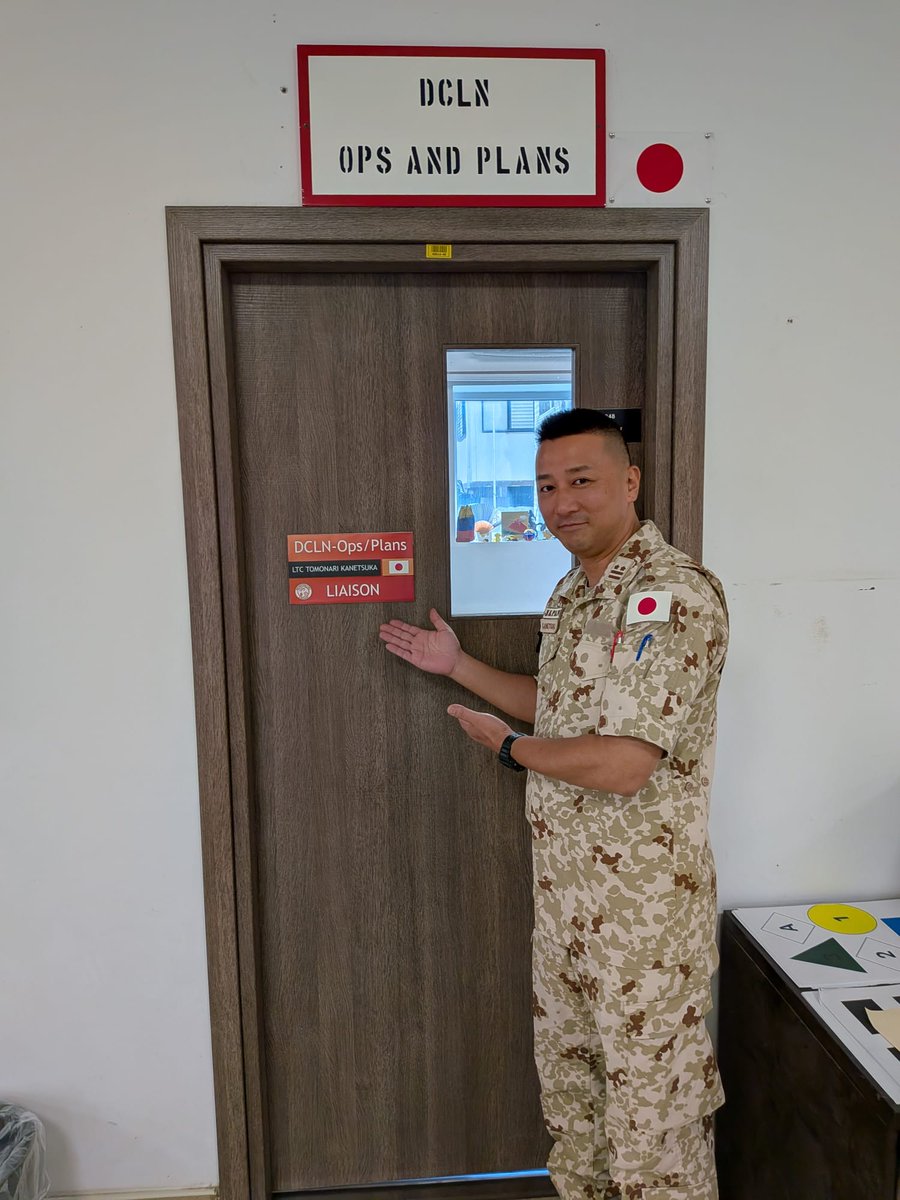 cao_pko's tweet photo. I am LTC Kanetsuka of the Japan Contingent in the Sinai. I work in the MFO Liaison Branch, supporting the Peace Treaty through coordination and planning. Discussions and even sharing waffles help build the trust essential to our mission.
#Egypt #MFO #JGSDF #GSDF #JSDF https://t.co/qq9hh1hce2