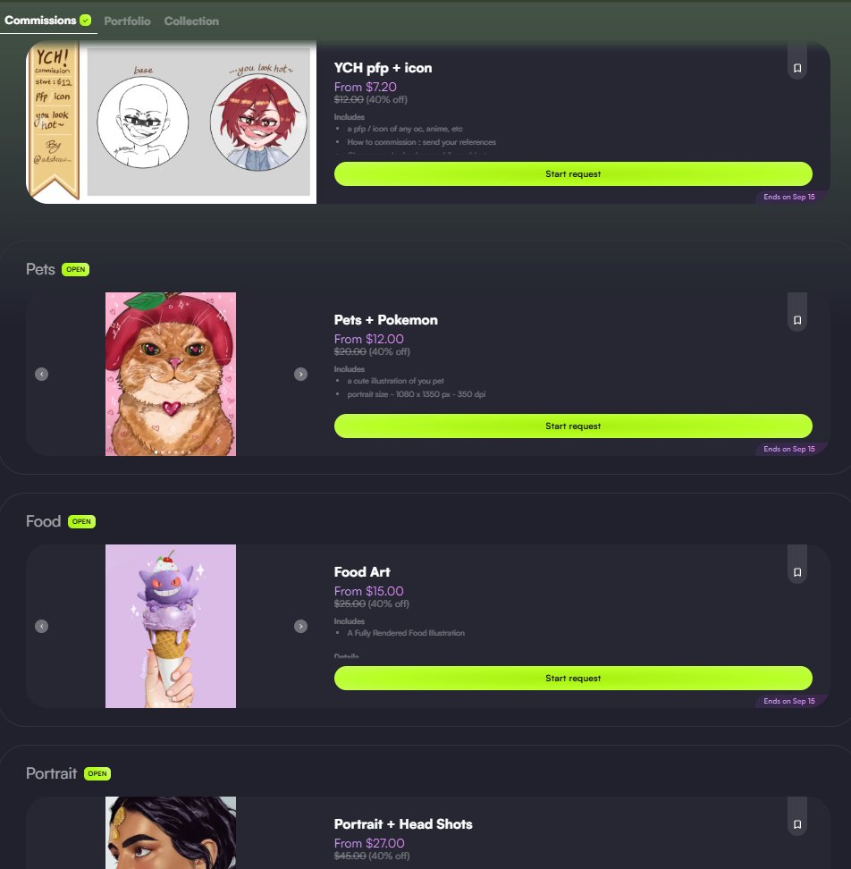 adsdraw_'s tweet photo. hey im currently running a 40% discount on all my vgen commissions #vgencomms #vgen #commissions check it out asap https://t.co/cOlU2VbM0S https://t.co/zaRSzaKS3R