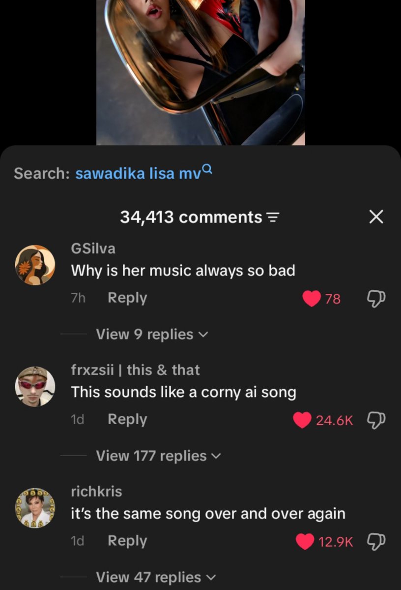 Jenniestanielov's tweet photo. LMAO she's getting cooked on tt and x too 😭😭😭 https://t.co/aosqppJsAI