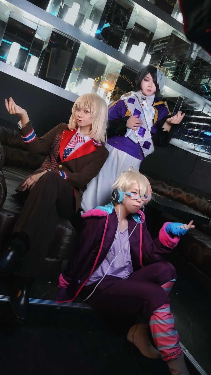 seeyou_peanut's tweet photo. ⚠︎Cosplay*コスプレ

i☆chu/the/stage
shuffleUnit♣️Club

皐月:cocoa
睦月はおやすみ♡
アキヲ:Ogro
ノア:See you
📸@ti_cha_0777

#キリ撮る
#世界をハグchu併せ_0809 https://t.co/9LJkMBKwtG