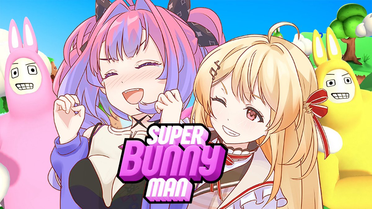 kikiraravivi's tweet photo. 💖⋱このあと19時から⋰💖

今日は月曜日❕❕

／
【Super Bunny Man】 
奏先輩とスーパーバニーマン！！🐰
＼

2人で久しぶりのコラボだ！！🫶🏻
協力してクリアしていくぞぉ🤝

#ヴィヴィライブ 

〖待機所〗
https://t.co/fY1pB2tpc0 https://t.co/258ndCvFzk