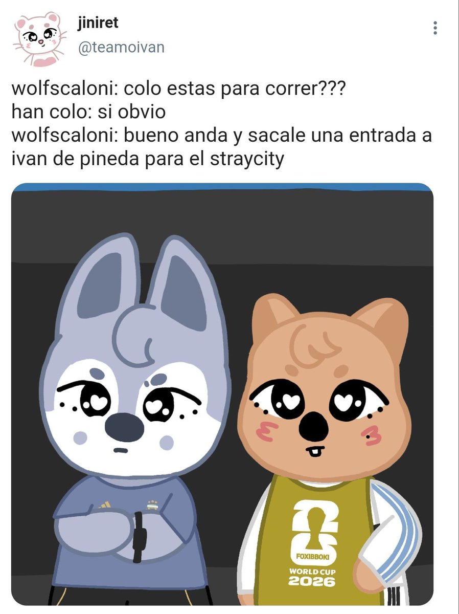 foxibboki's tweet photo. D-14 🇦🇷 STRAYCITY 

rt a jiniret https://t.co/4HxAUjWU0y