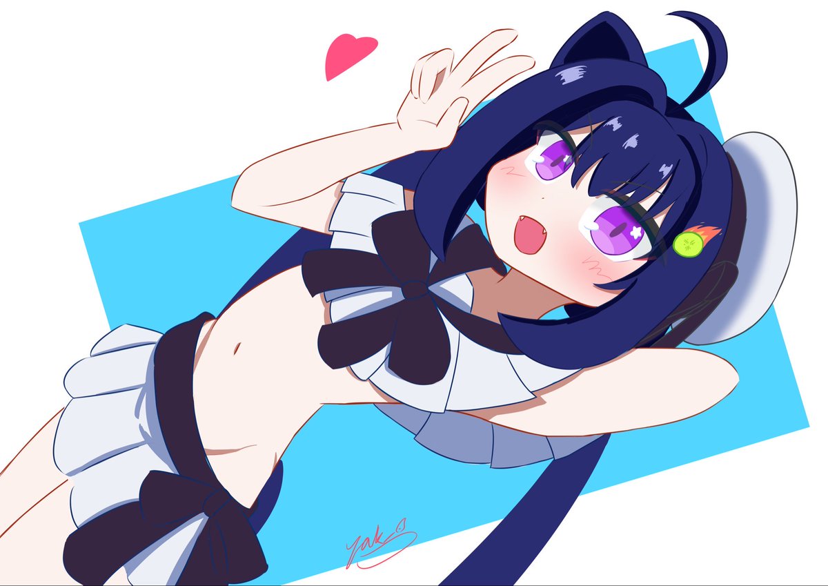 yakikyuri's tweet photo. 珍しく月末を認識できたので
今月は2枚でした
 #今月描いた絵をさらそう https://t.co/SxBmIfydT8