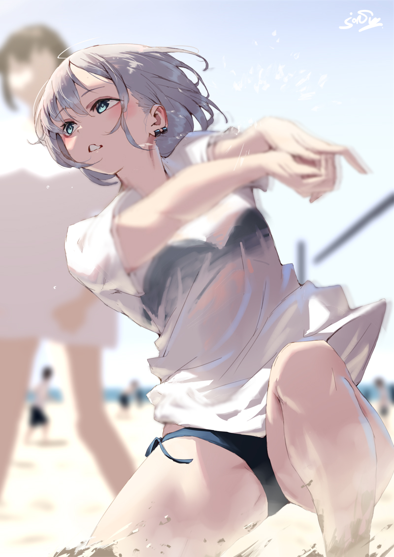 jonsunk's tweet photo. 両手でいなす https://t.co/i8JQAGqJuZ