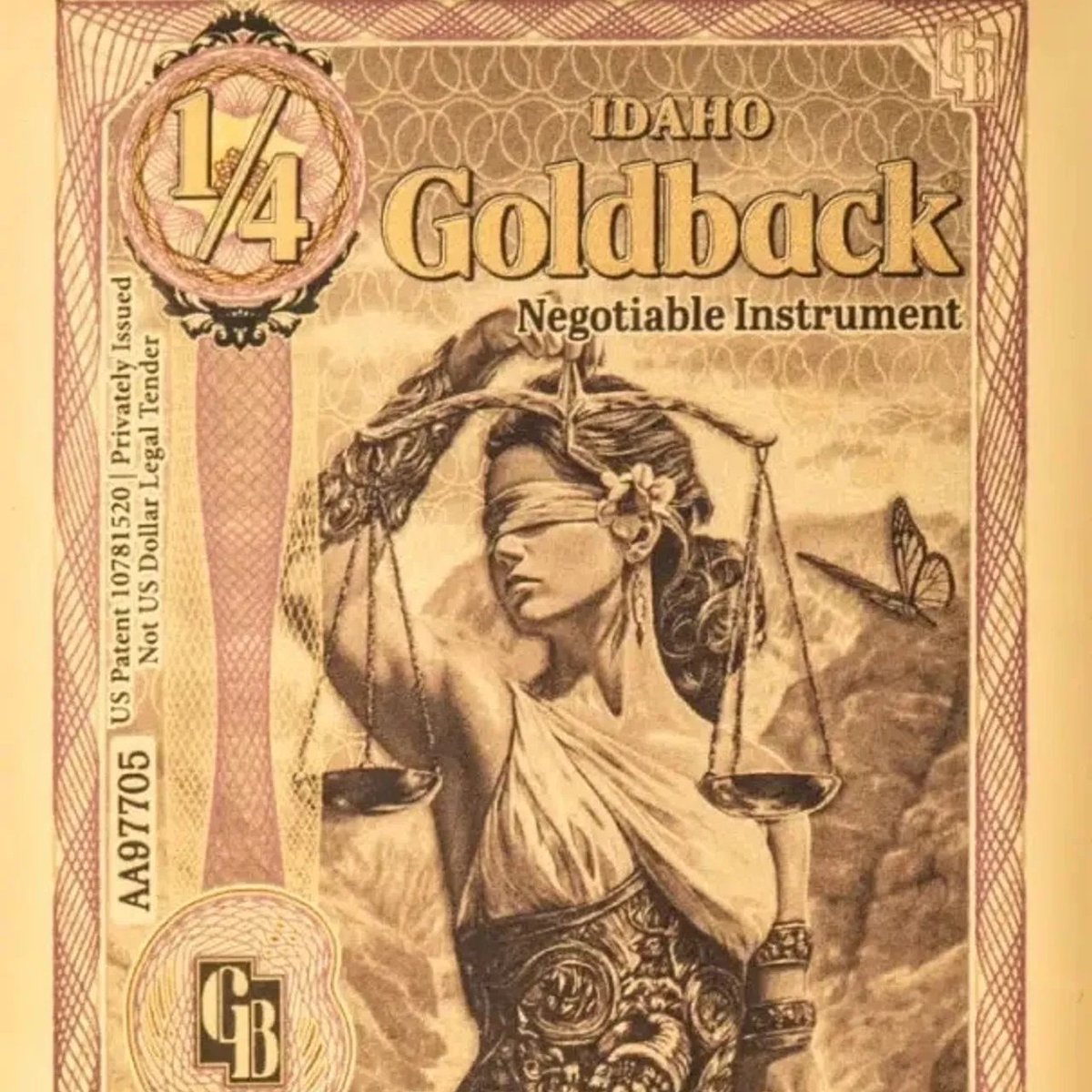 TeamZanobay's tweet photo. Idaho 1/4 Goldback Note 1/4000 - 1.50 ZANO $10.50 fUSD

https://t.co/huhH6n72bC

#Zano #ZanoBay #Monero https://t.co/tiaCQlNogk