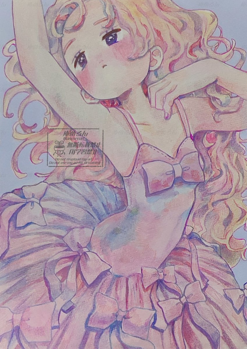 anmerun_'s tweet photo. 今月に描いたイラストたち　
（まどマギのファンアートとアナログイラスト）
#イラストㅤㅤ
#今月描いた絵を晒そうㅤ https://t.co/gKRwDICFMW