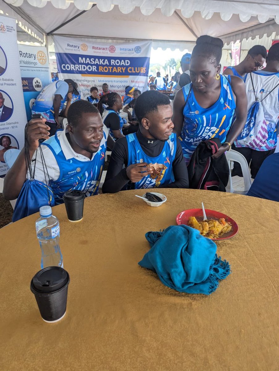 RotaractNabbing's tweet photo. Yesterday, as RAC Nabbingo, we ran for hope.

The #RotaryCancerRun is a global movement of collective action to build advanced radiation infrastructure and  free cancer screenings.

With 100k+ heroes, every step democratizes life-saving care.

 Together,we impact! #rotaryeyamba https://t.co/doyTXibtzv