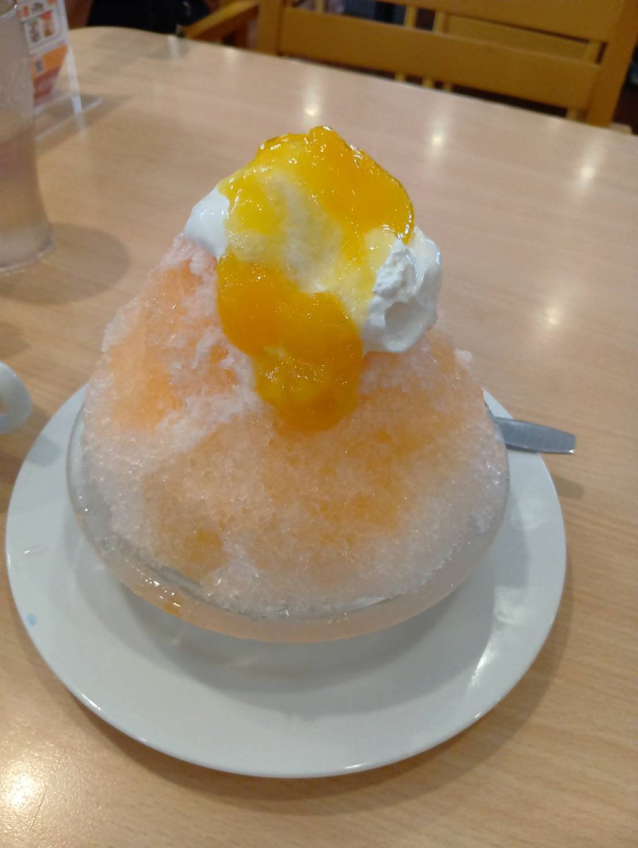 Ende_miere's tweet photo. 今月のかき氷🍧 https://t.co/qiQJHnmfGI