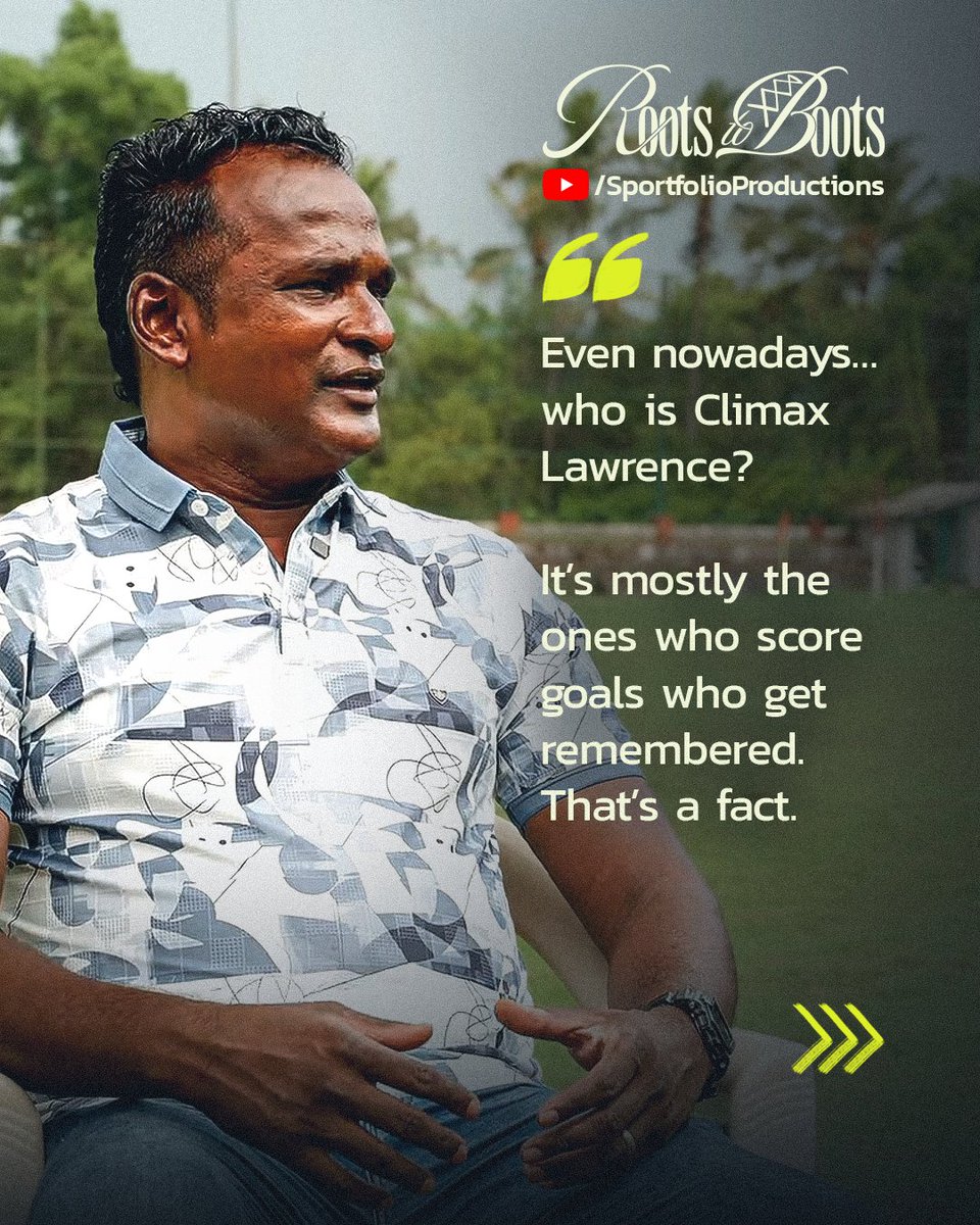 SportfolioProd's tweet photo. Roots to Boots ft. Climax Lawrence is live on YouTube: https://t.co/GqH0XbbuWQ
 
[indian football, football podcast, climax lawrence, sports podcast] https://t.co/ULSntJIAH1