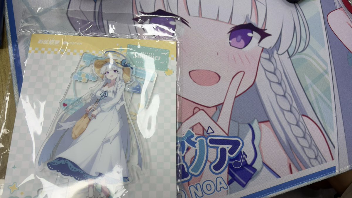 Arisu_m9's tweet photo. 友人が中国の"アズールレーン"イベントに行くので、買い物を手伝ってくれるようお願いしました。 https://t.co/vPazYvO9MI